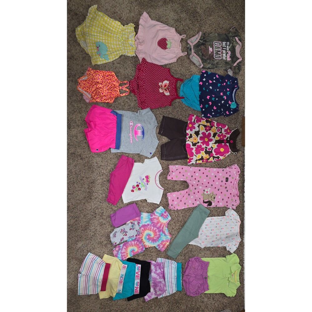 🎀 HUGE Baby Girl 12M Spring/Summer Clothing Lots! ☀️